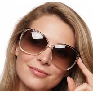 Charles Jourdan Women Sunglasses France Gradient Rectangular